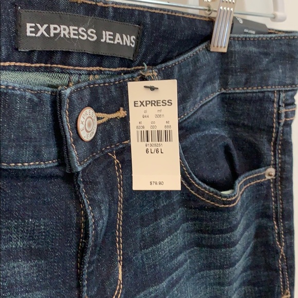 Blue barely boot cut Jeans - Picture 2 of 3